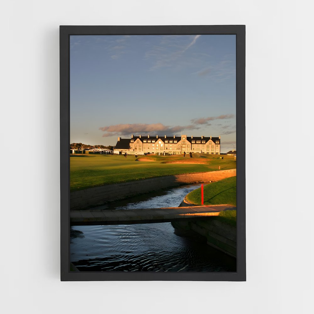 Poster Ruisseau Verdoyant – affiche Golf (vue 2)